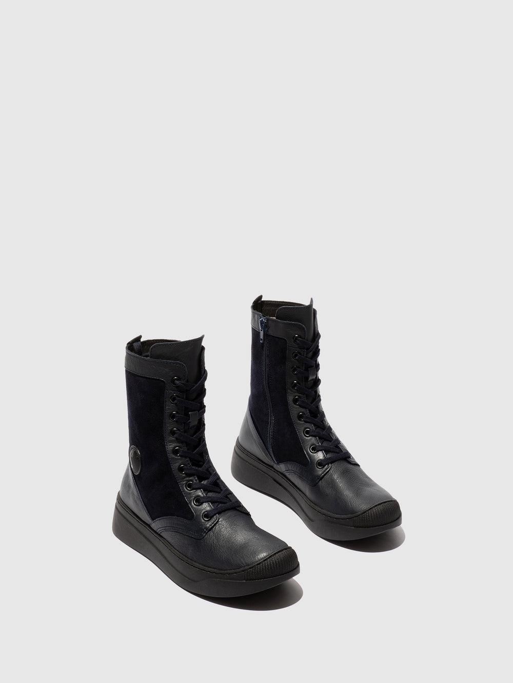 Lace-up Ankle Boots ABOL806SOF NAVY