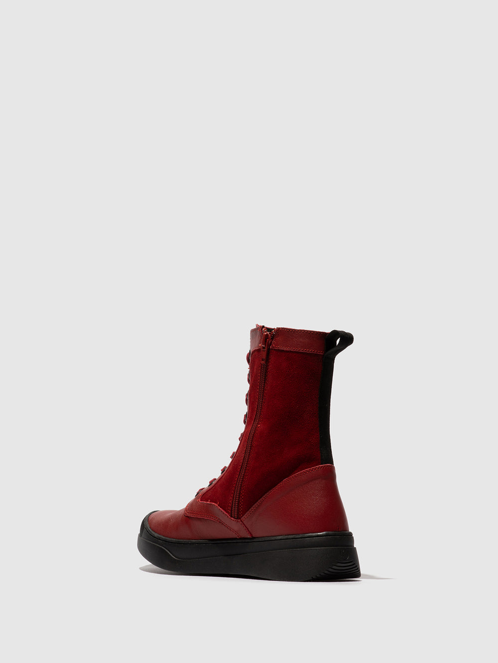 Lace-up Ankle Boots ABOL806SOF RED