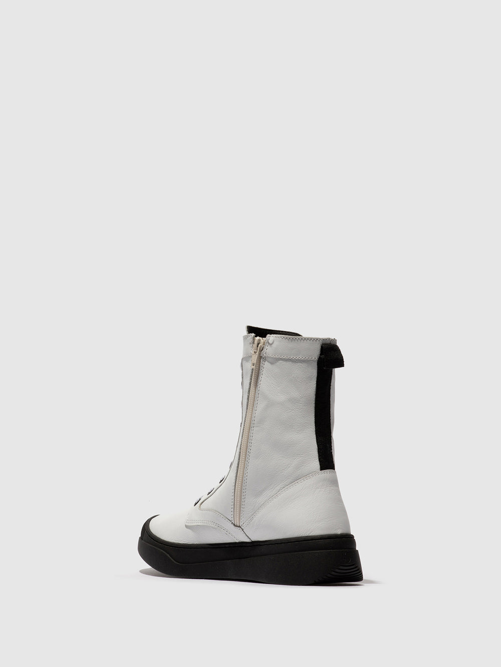 Lace-up Ankle Boots ABOL806SOF WHITE