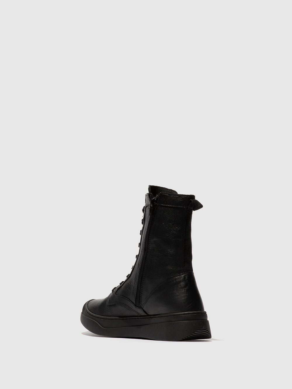 Lace-up Ankle Boots ABOL806SOF BLACK