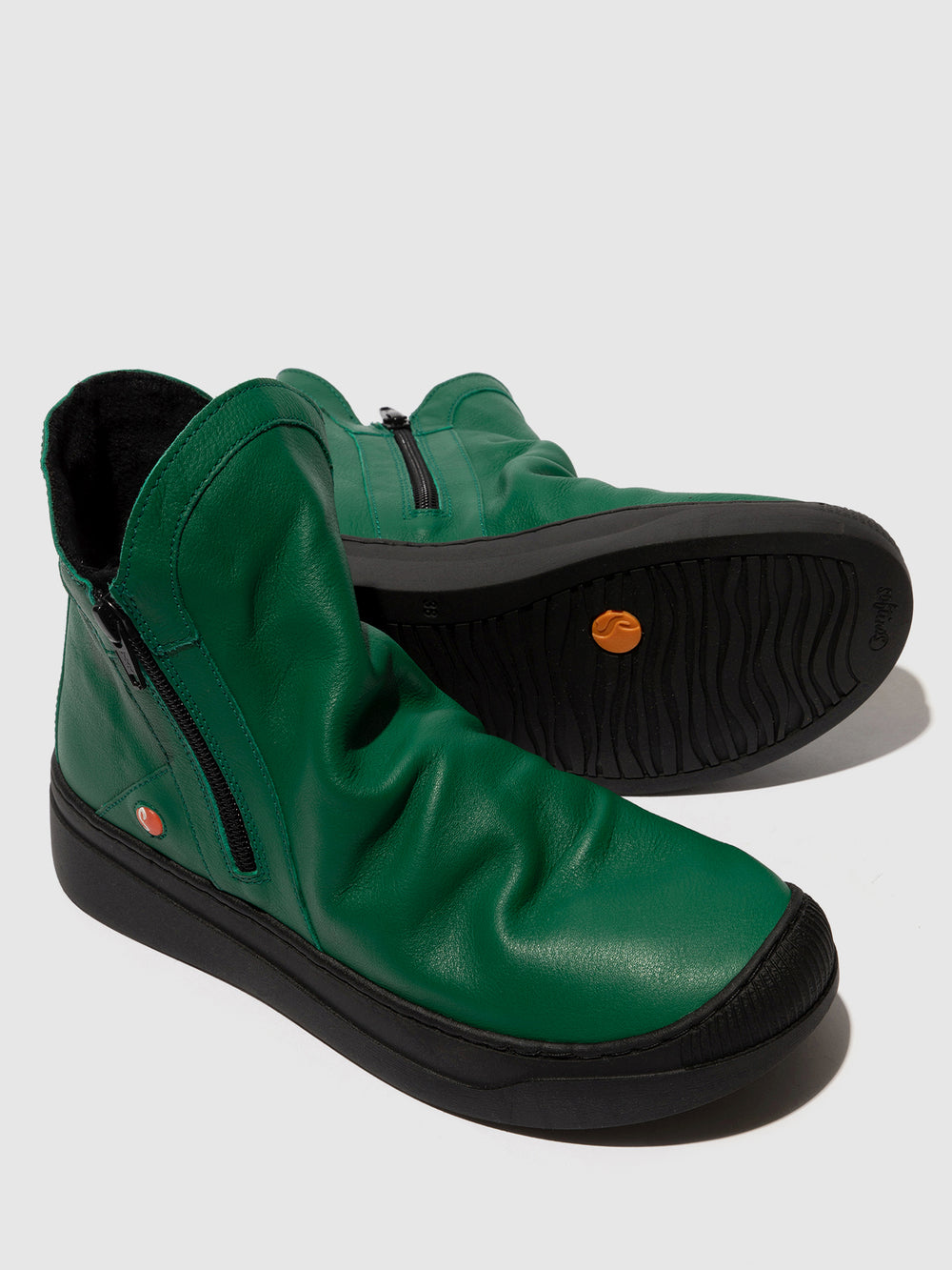 Zip Up Ankle Boots ABIL807SOF AMAZON
