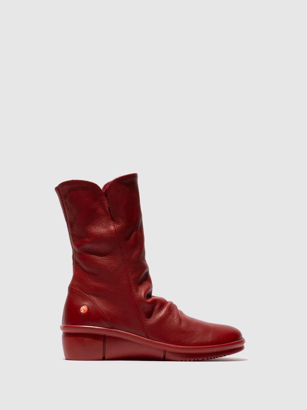 Zip Up Boots ROTT809SOF RED