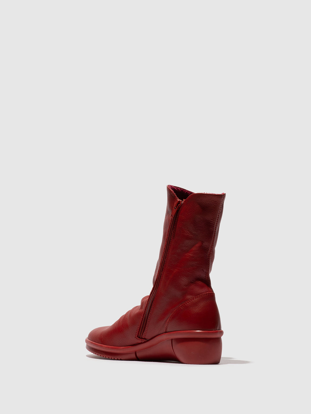 Zip Up Boots ROTT809SOF RED
