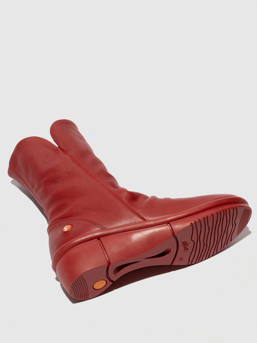 Zip Up Boots ROTT809SOF RED