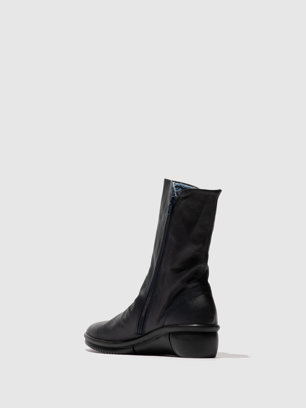 Zip Up Boots ROTT809SOF NAVY
