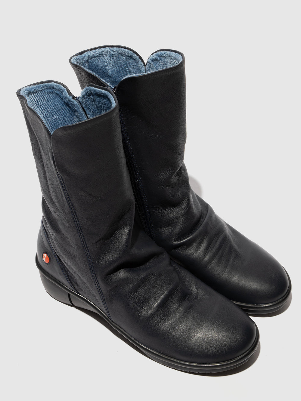 Zip Up Boots ROTT809SOF NAVY