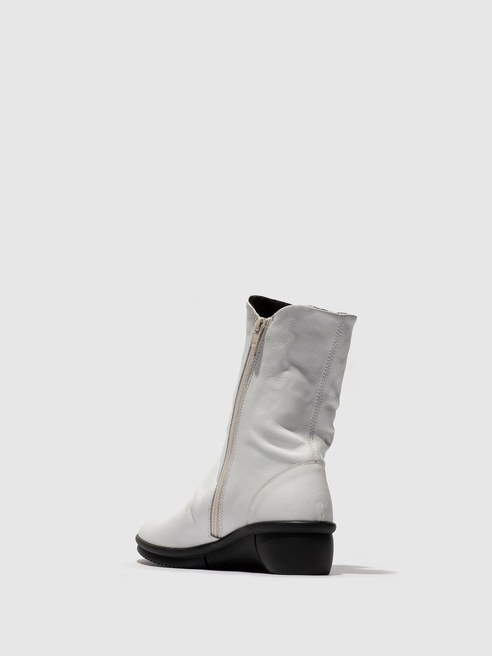 Zip Up Boots ROTT809SOF WHITE