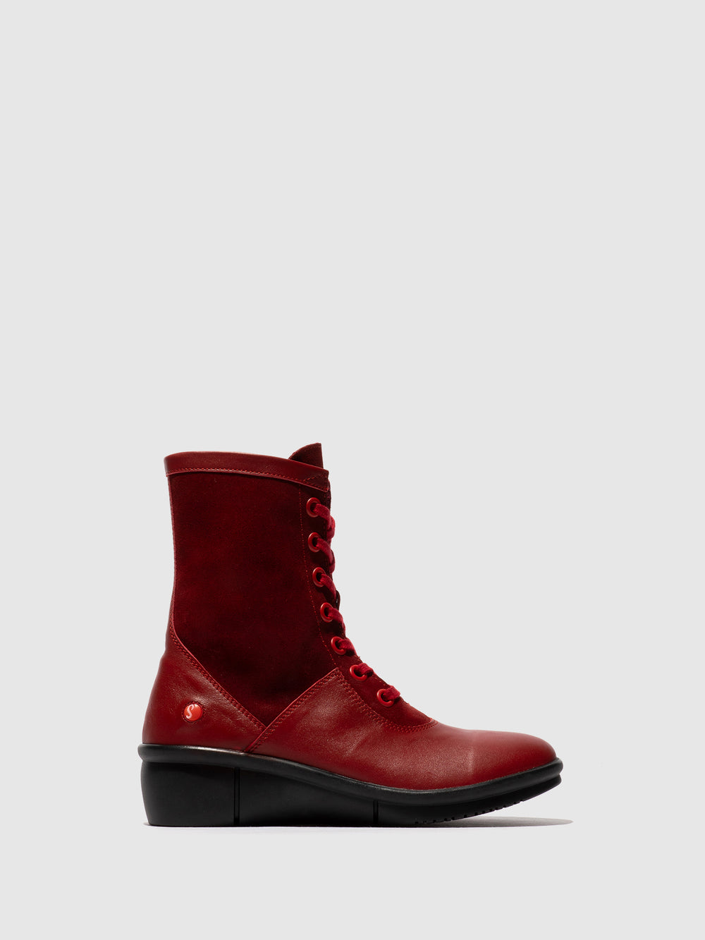 Lace-up Boots RUTY811SOF RED