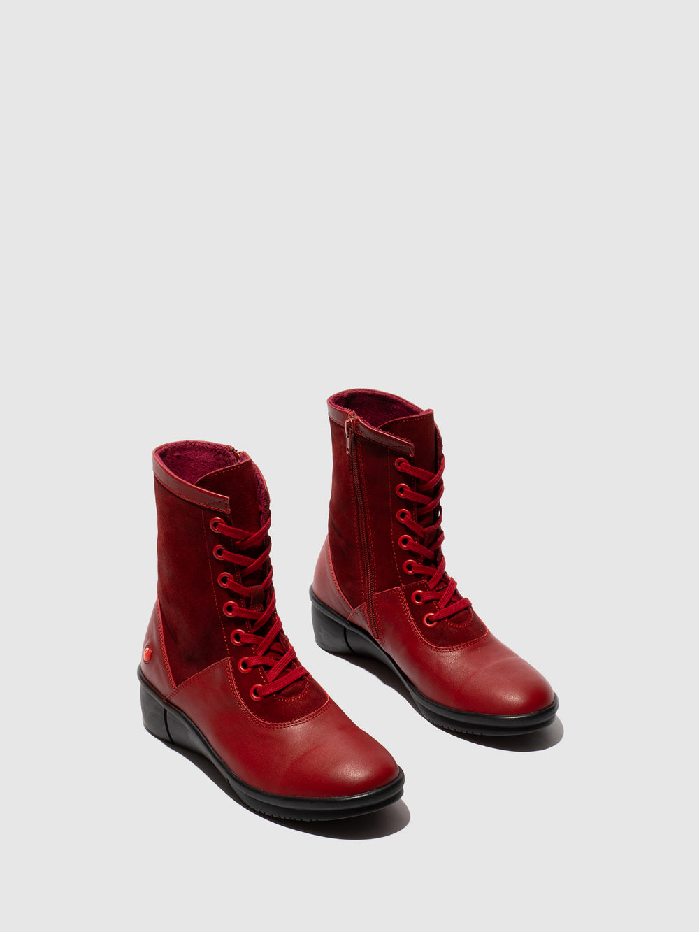 Lace-up Boots RUTY811SOF RED