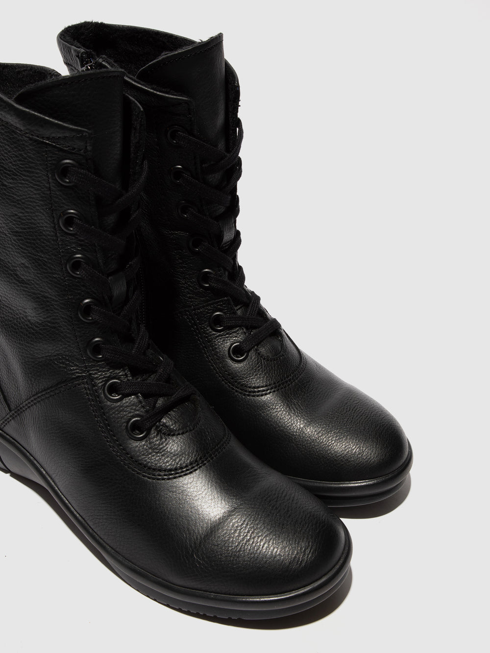 Lace-up Boots RUTY811SOF BLACK