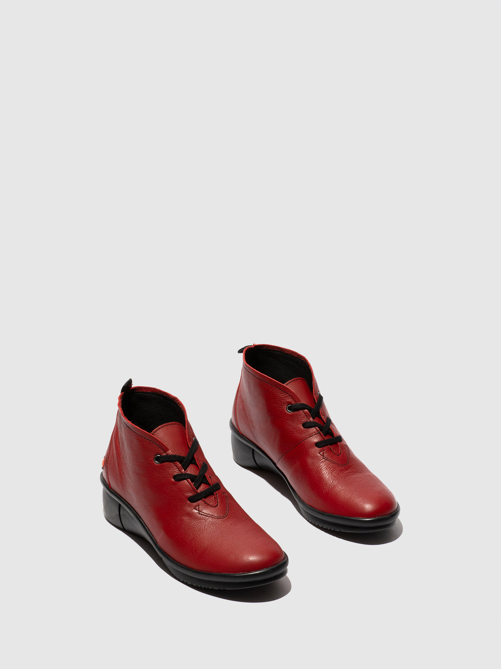 Lace-up Ankle Boots RIFE813SOF RED