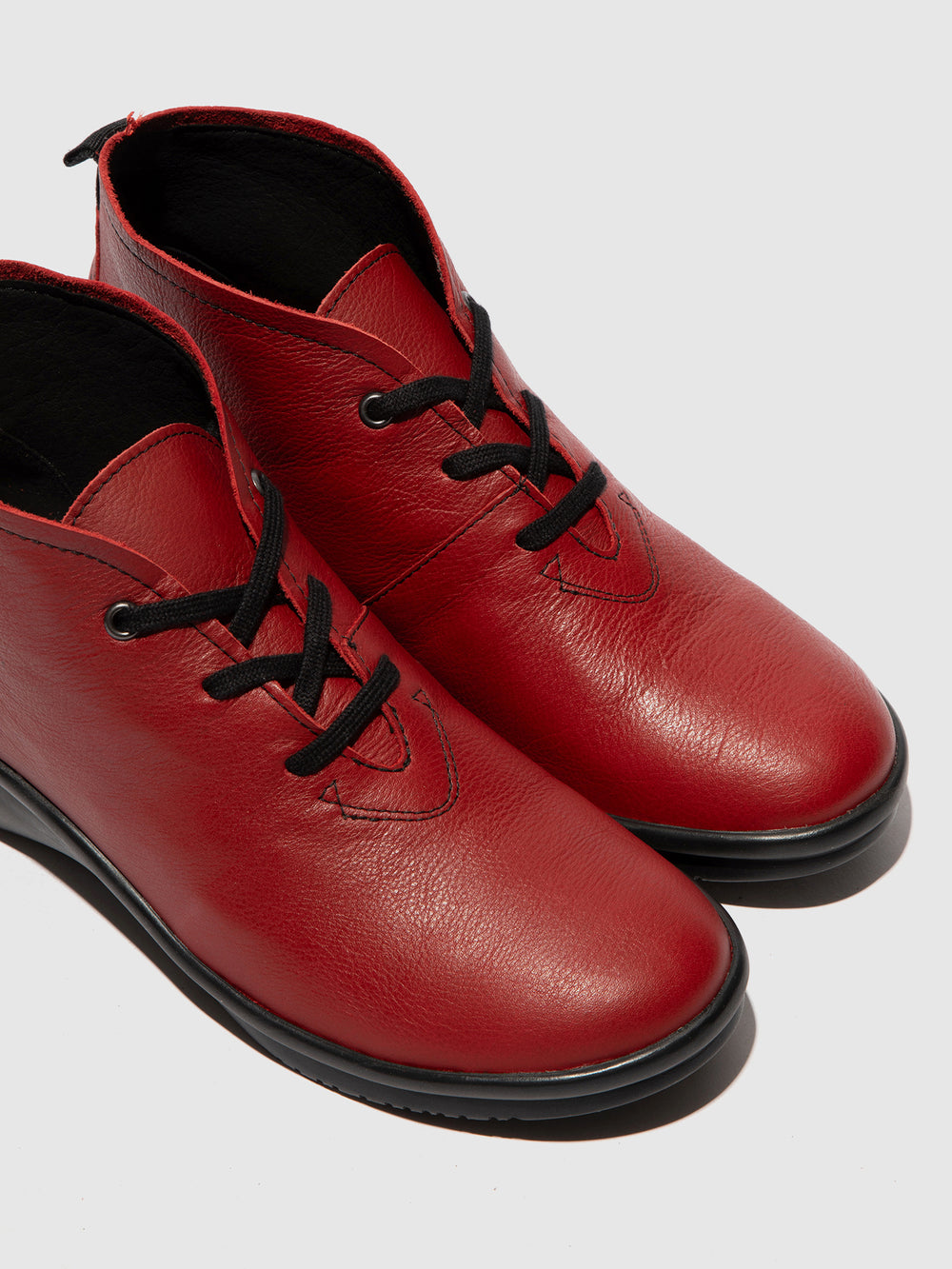Lace-up Ankle Boots RIFE813SOF RED