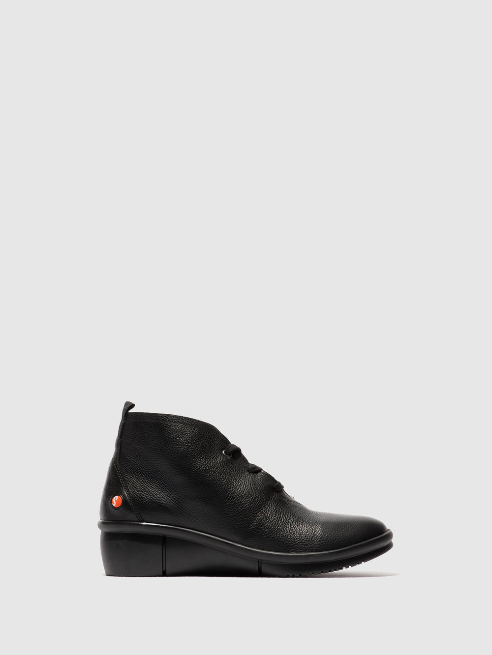 Lace-up Ankle Boots RIFE813SOF BLACK