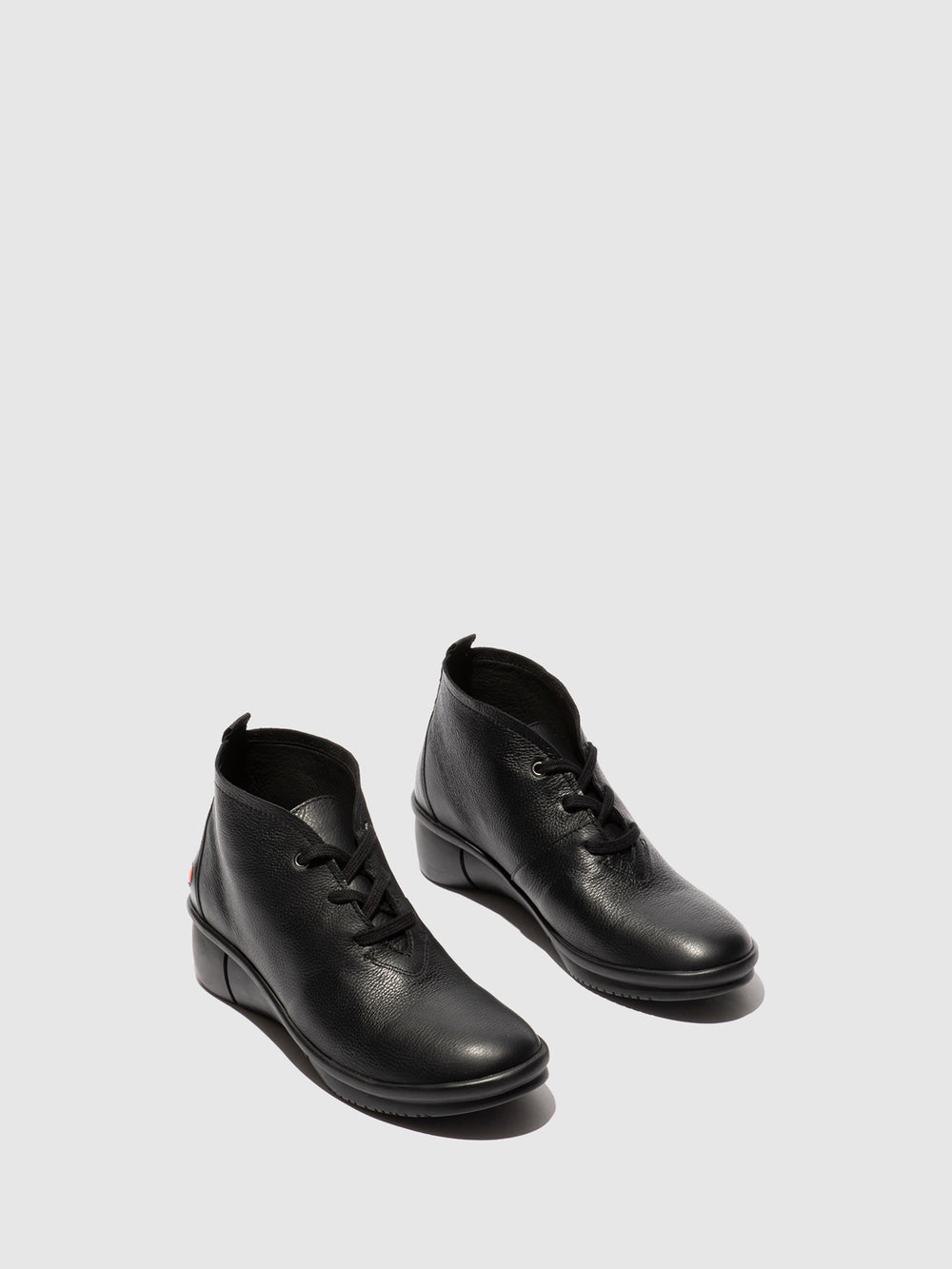 Lace-up Ankle Boots RIFE813SOF BLACK