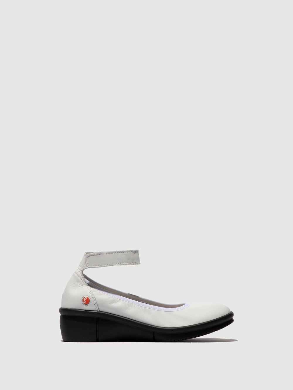 Ankle Strap Shoes ROOP828SOF WHITE - Softinos