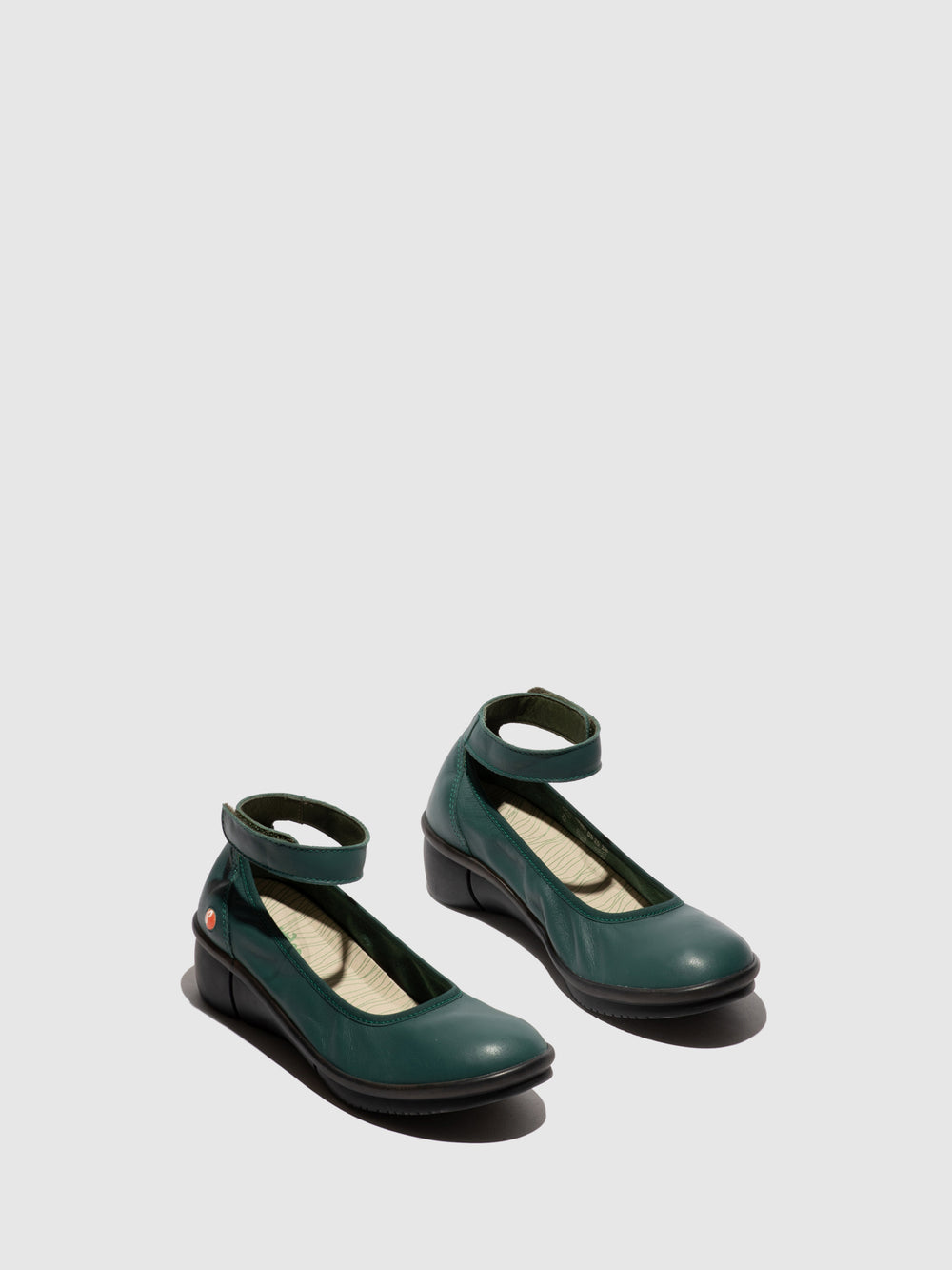 Ankle Strap Shoes ROOP828SOF PETROL - Softinos