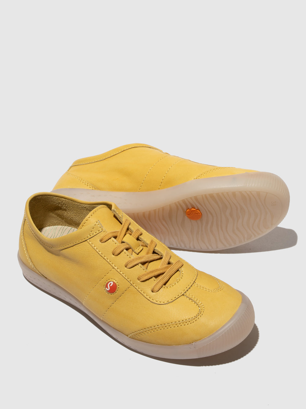Lace-up Trainers IRIE829SOF YELLOW - Softinos