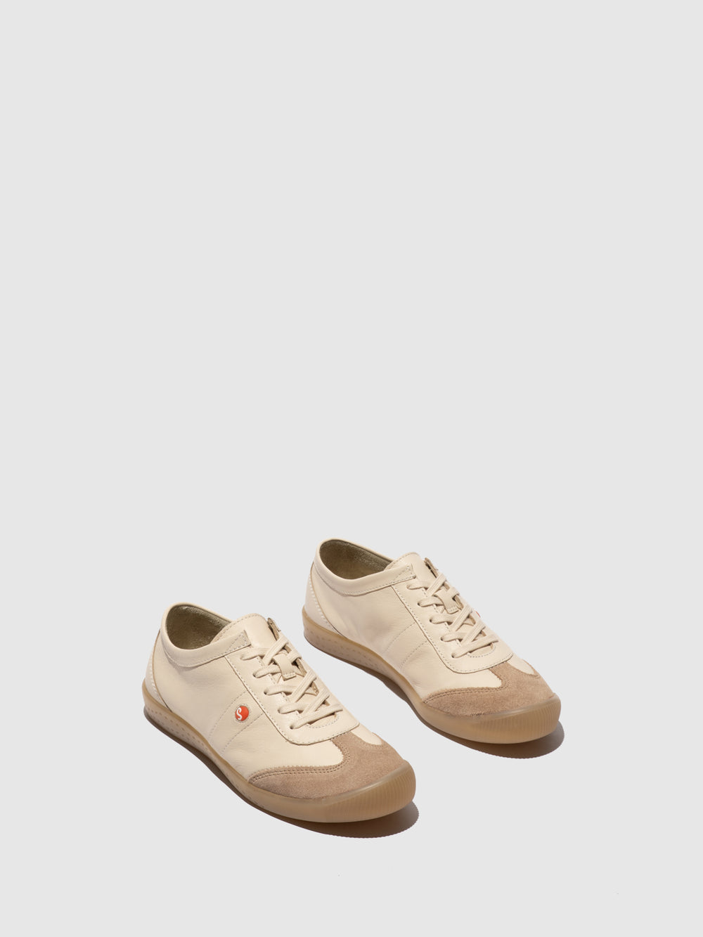Lace-up Trainers IRIE829SOF CREAM & SAND - Softinos