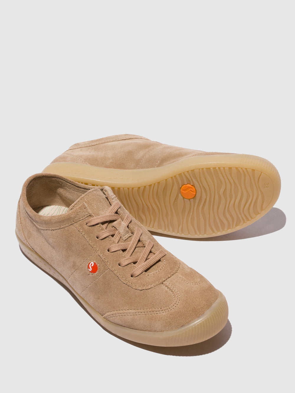 Lace-up Trainers IRIE829SOF SAND - Softinos