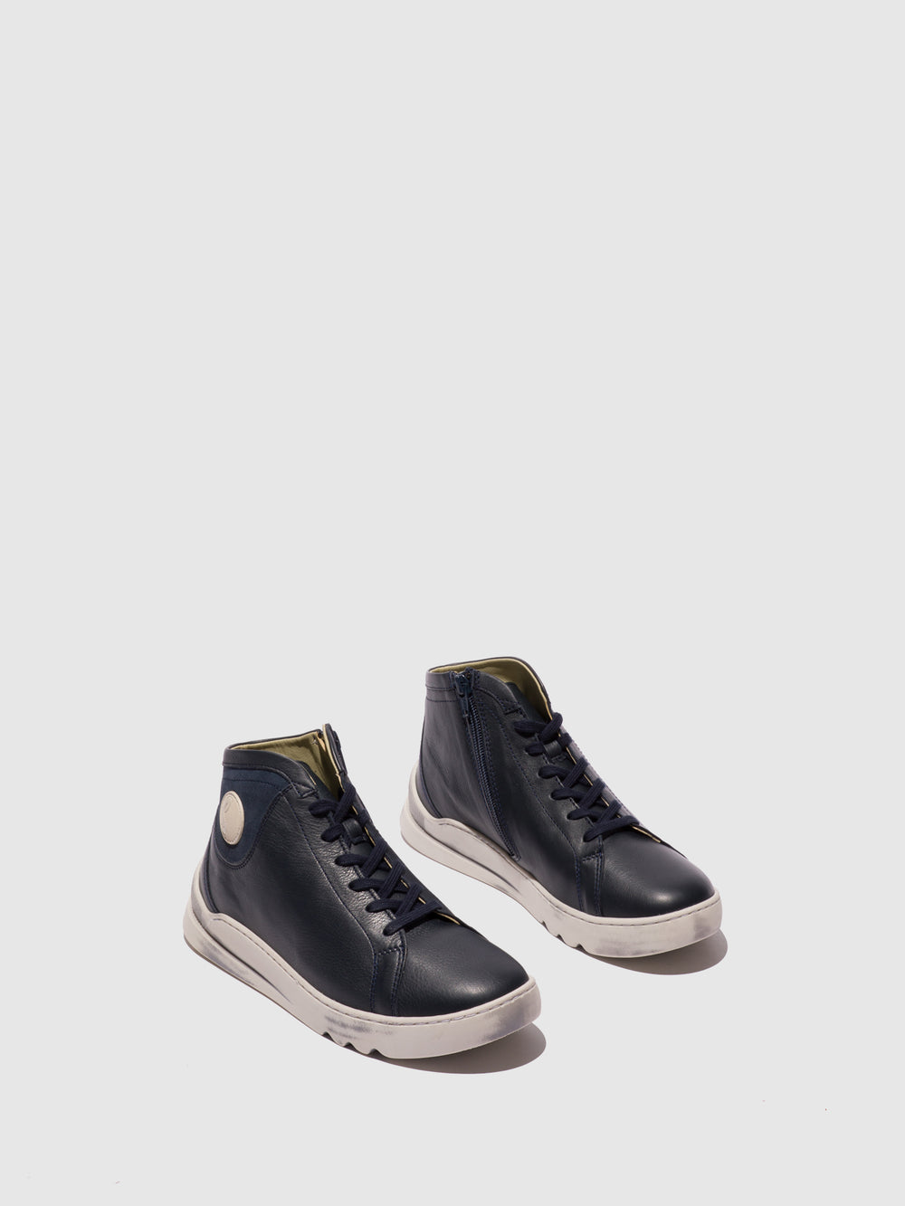 Lace-up Ankle Boots LUM830SOF NAVY - Softinos