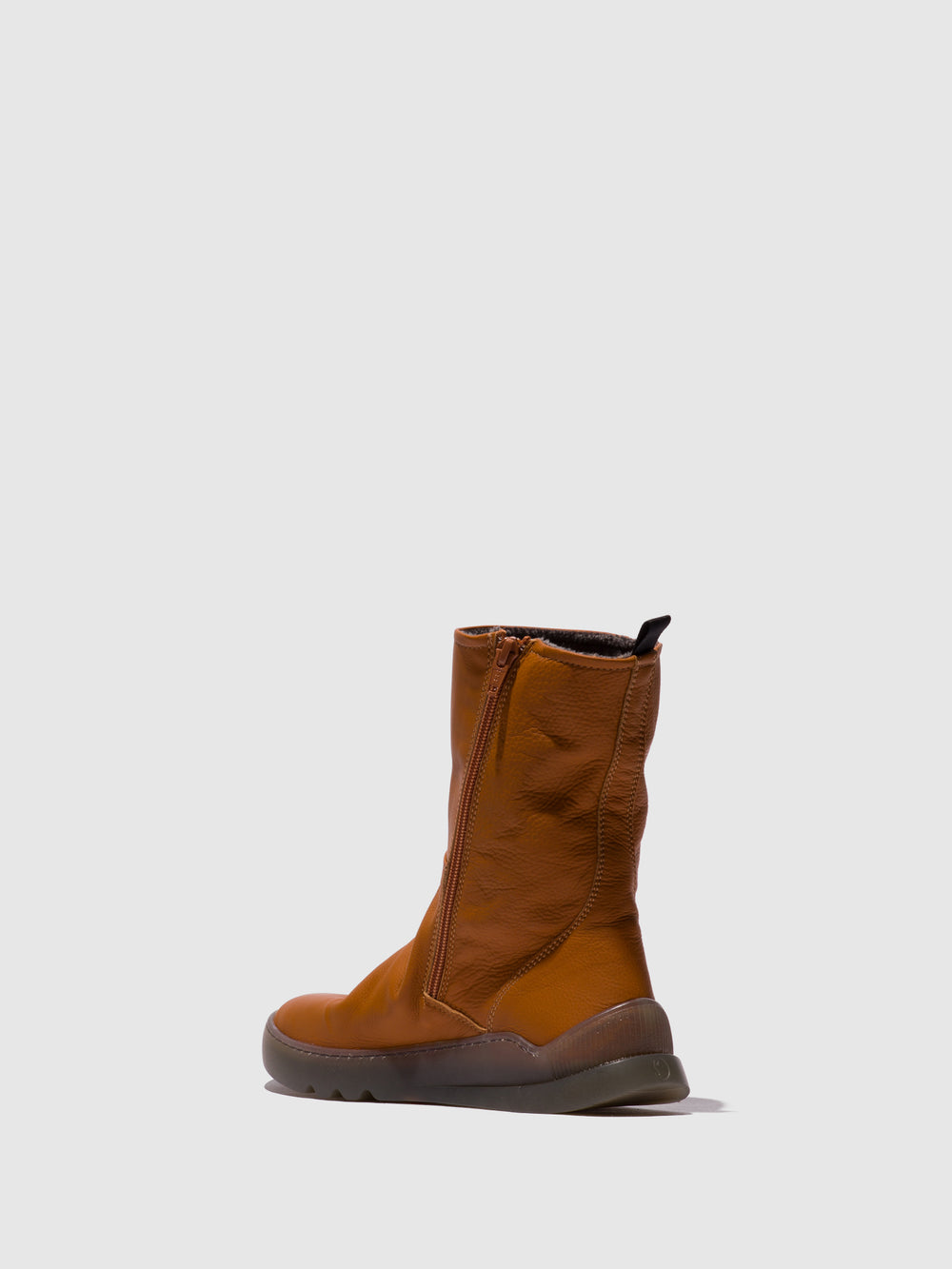 Zip Up Boots LOG832SOF NATURAL - Softinos