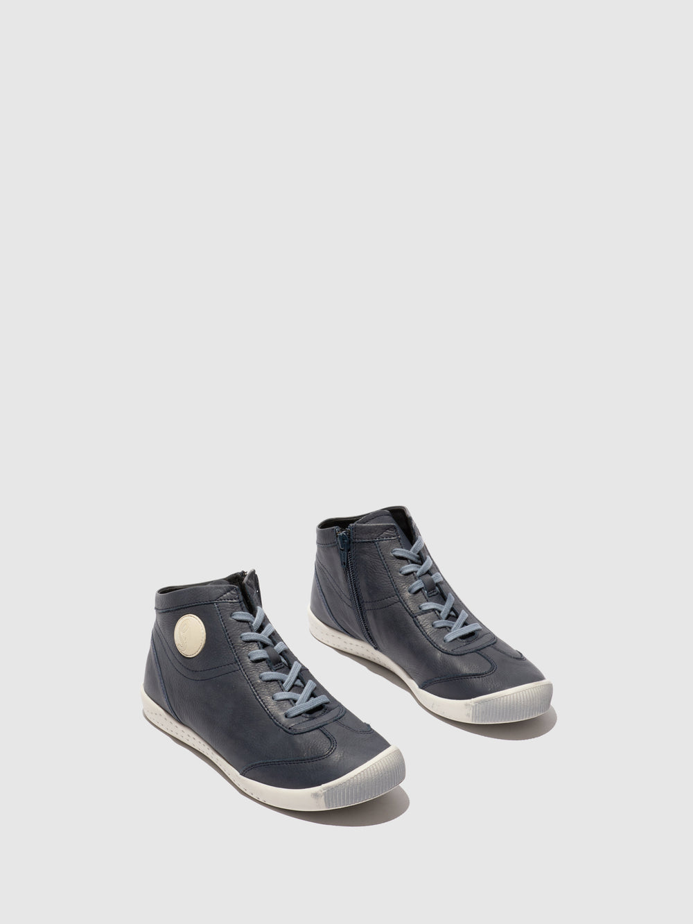 Lace-up Ankle Boots IMBO834SOF NAVY - Softinos
