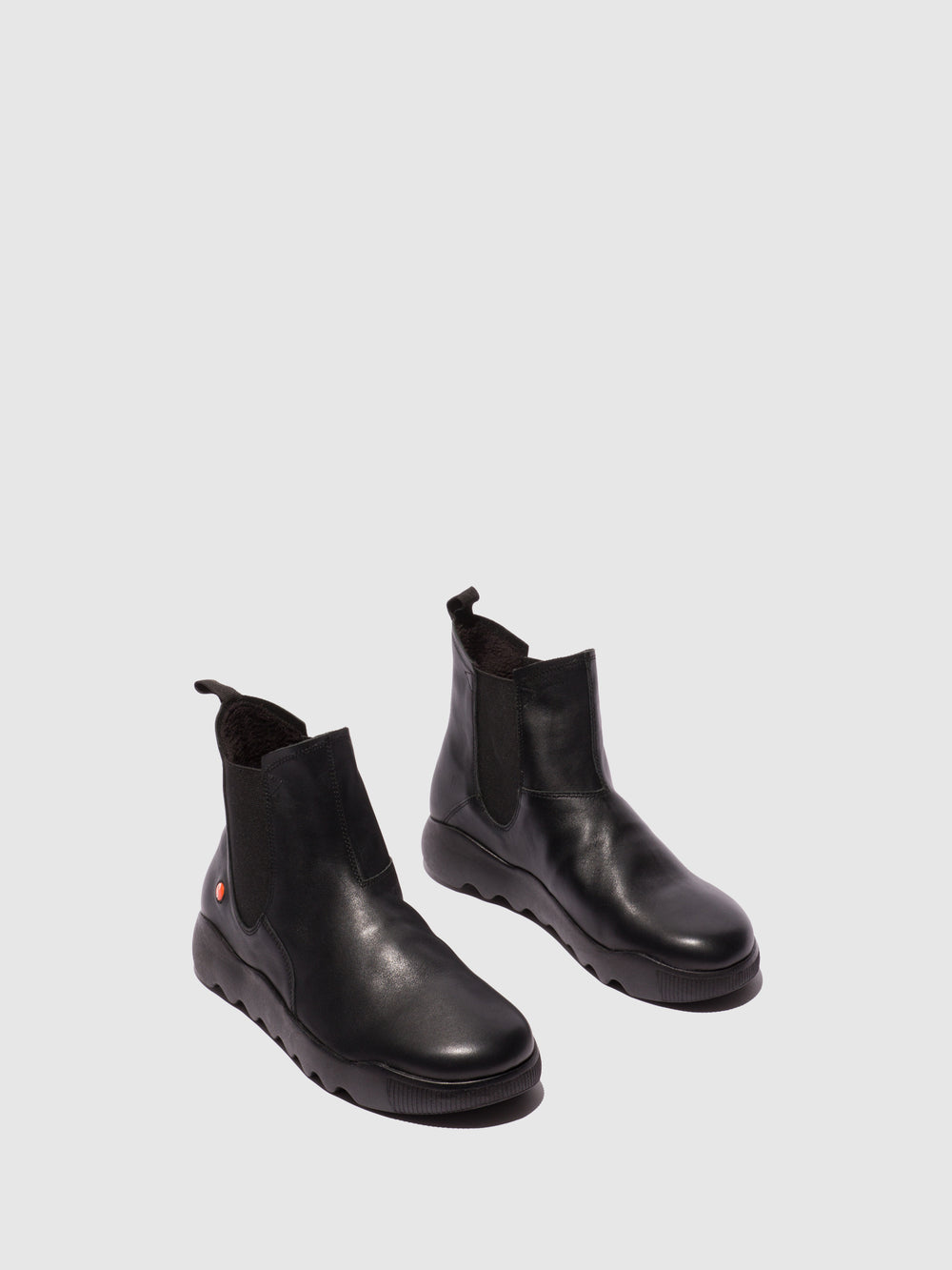 Chelsea Ankle Boots WIRL839SOF BLACK - Softinos
