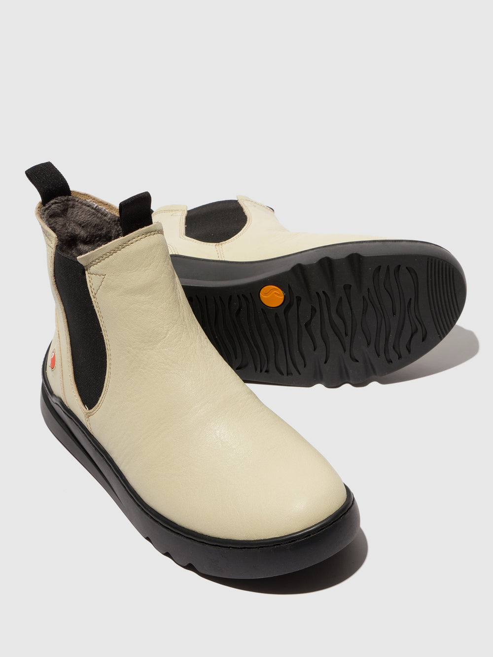 Chelsea Ankle Boots LACE841SOF ECRU - Softinos