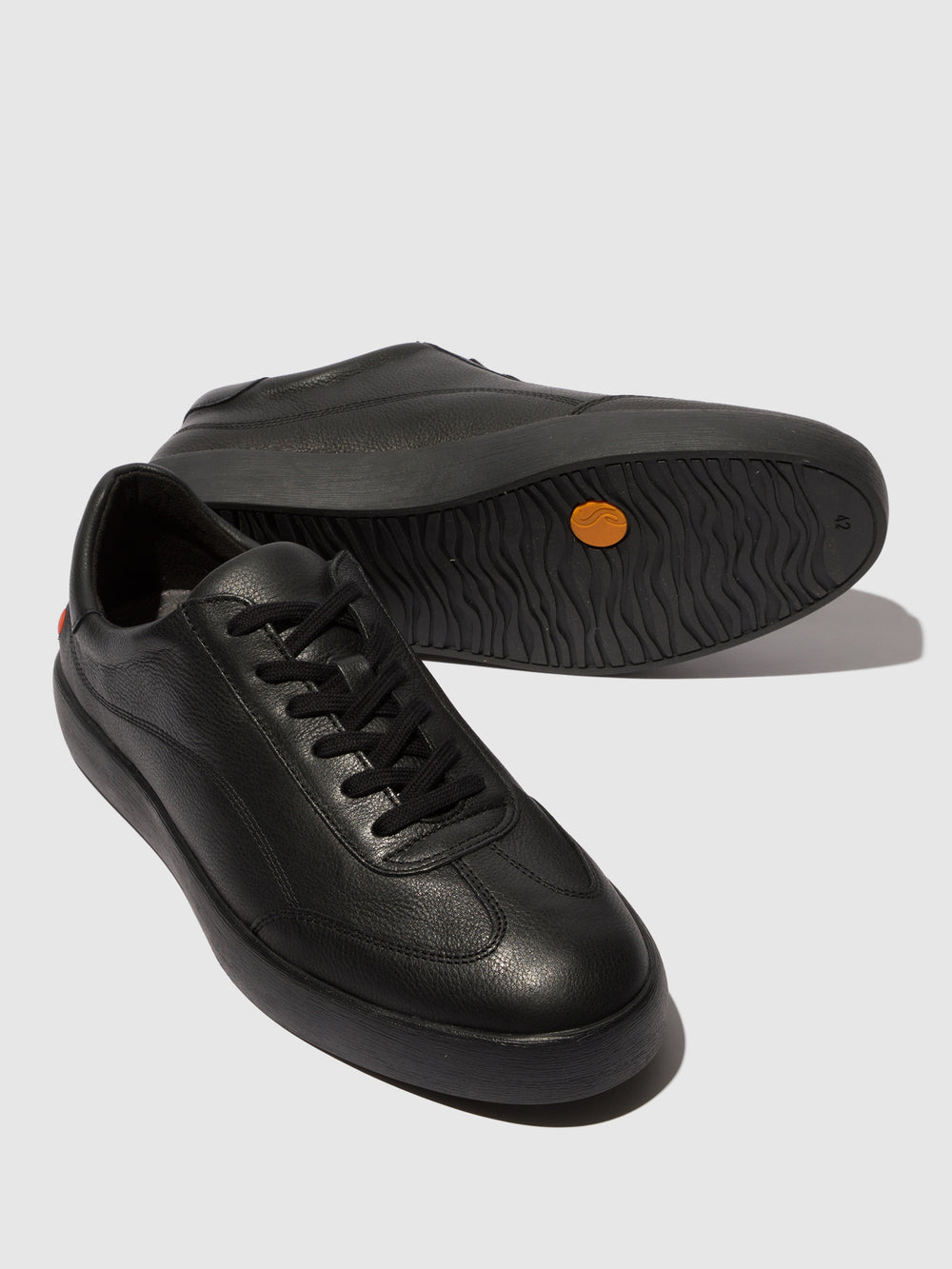 Lace-up Trainers ROVE845SOF BLACK - Softinos