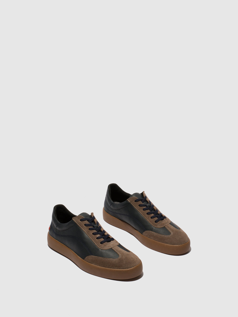 Lace-up Trainers ROVE845SOF NAVY & TAUPE