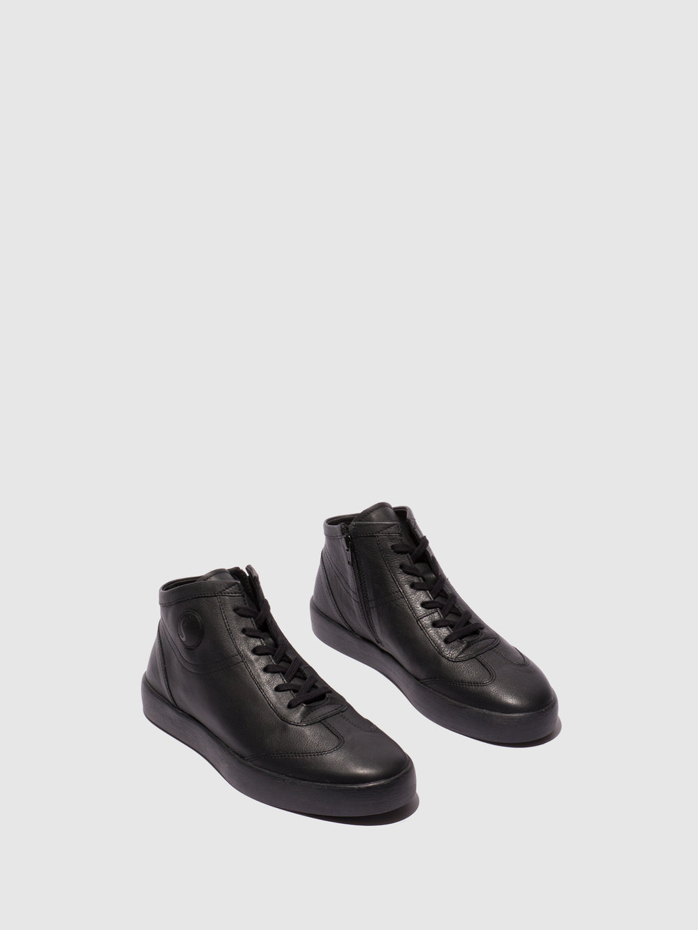 Lace-up Ankle Boots RUUD847SOF BLACK - Softinos