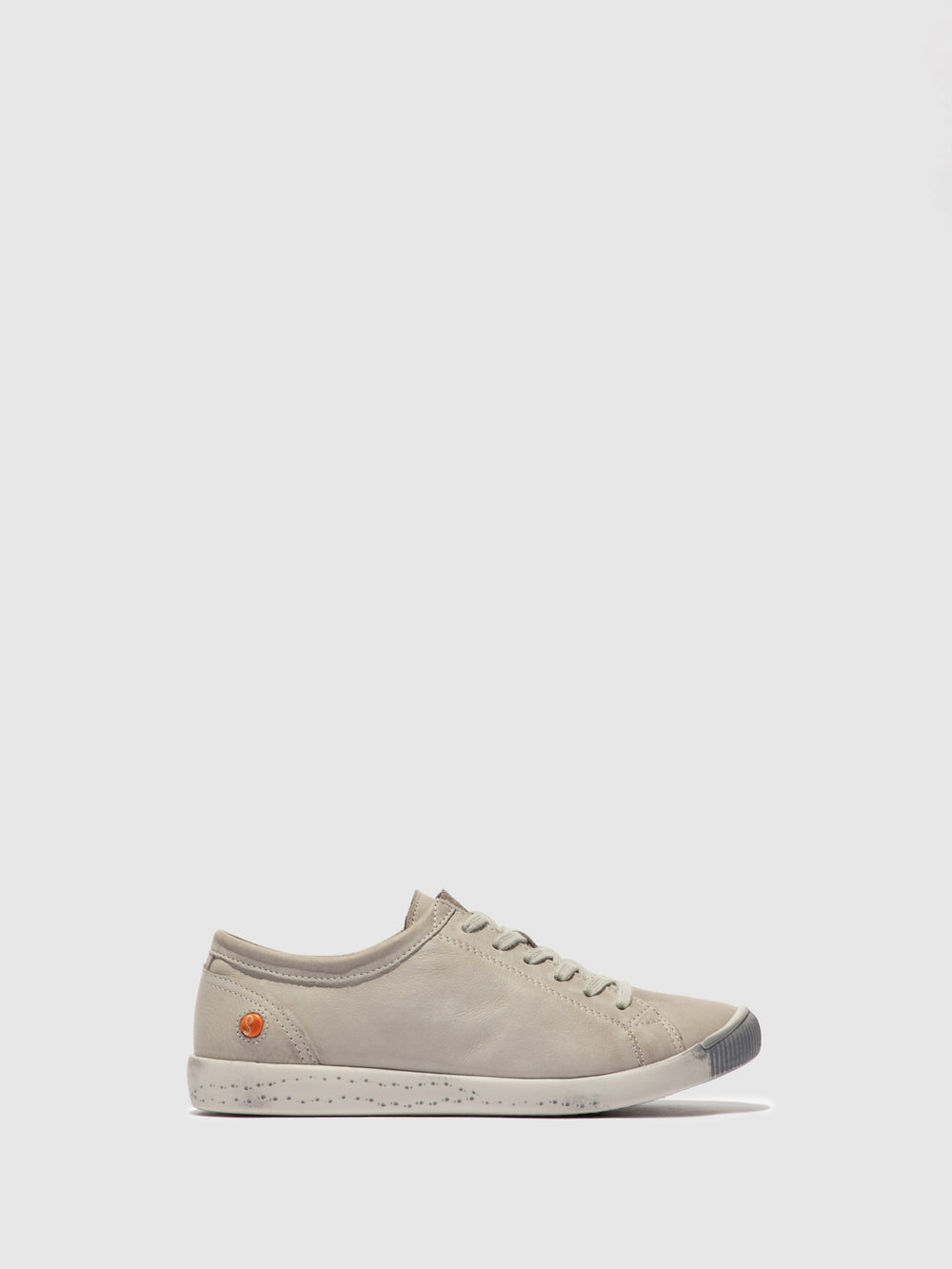 Lace-up Trainers ISLA WASHED LIGHT GREY