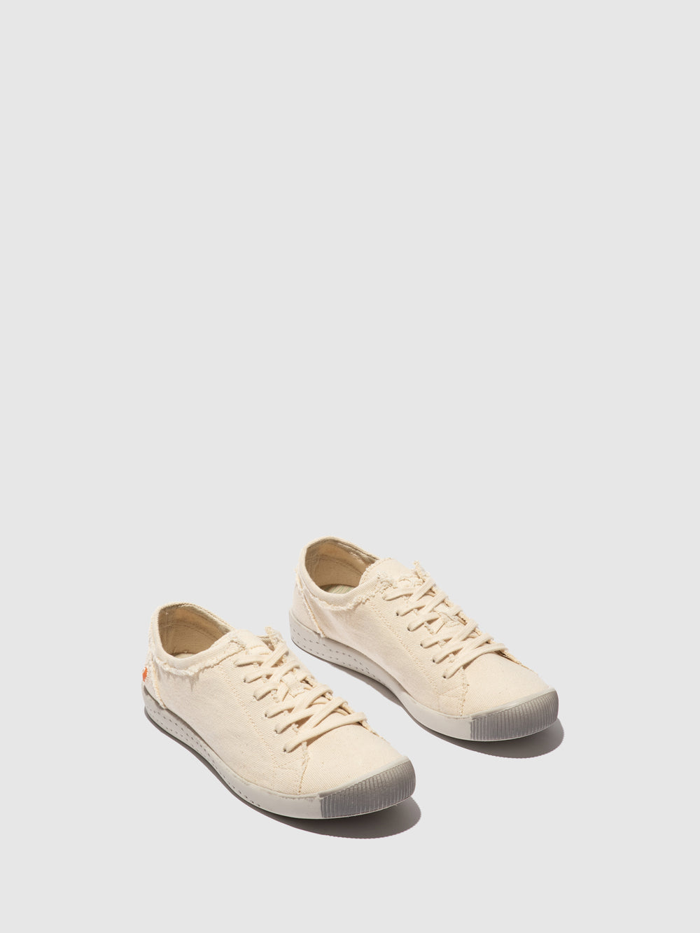 Lace-up Trainers ISLA154SOF RECYCLED COTTON BEIGE