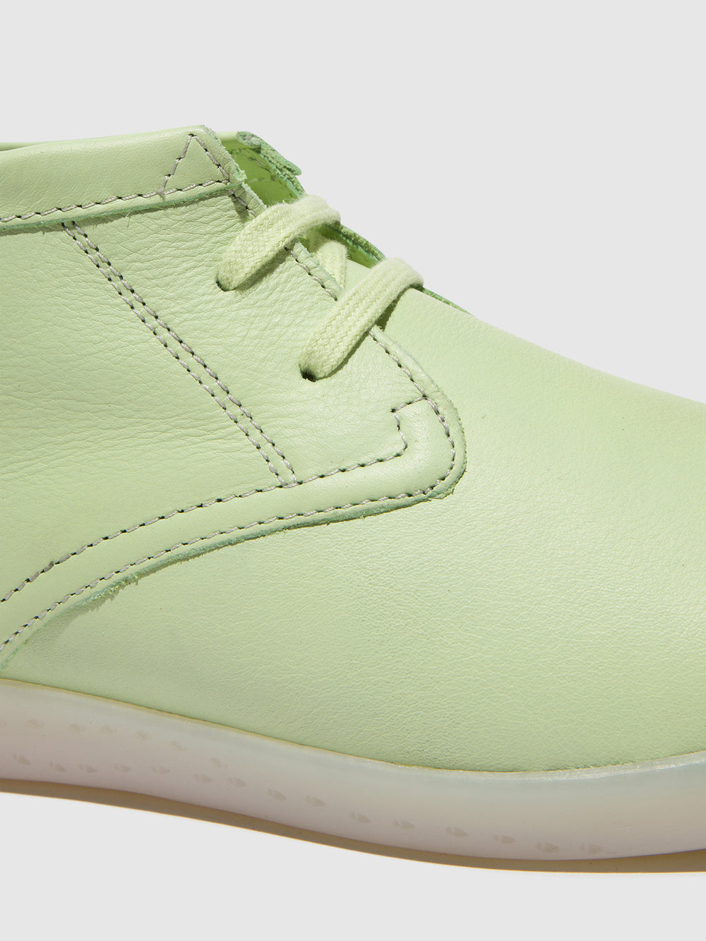 Lace-up Ankle Boots INDIRA LIGHT GREEN
