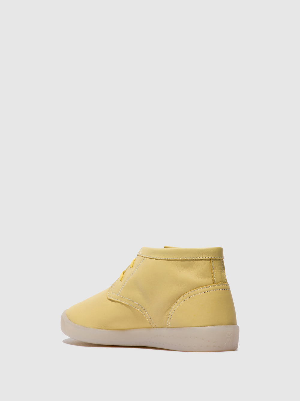 Lace-up Ankle Boots INDIRA LIGHT YELLOW