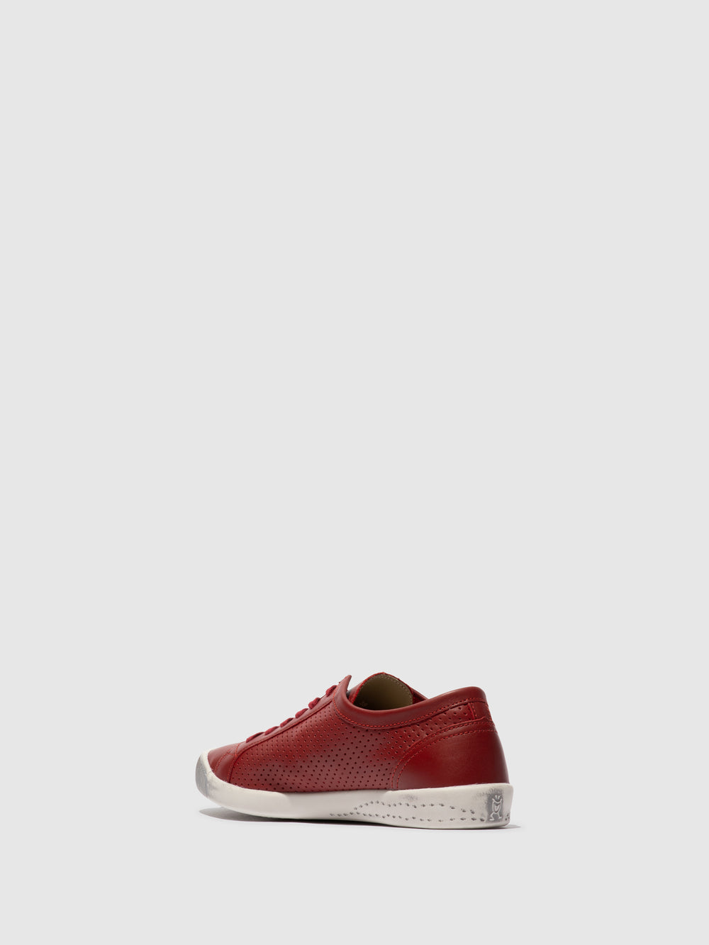 Lace-up Trainers ICA388SOF RED LEATHER
