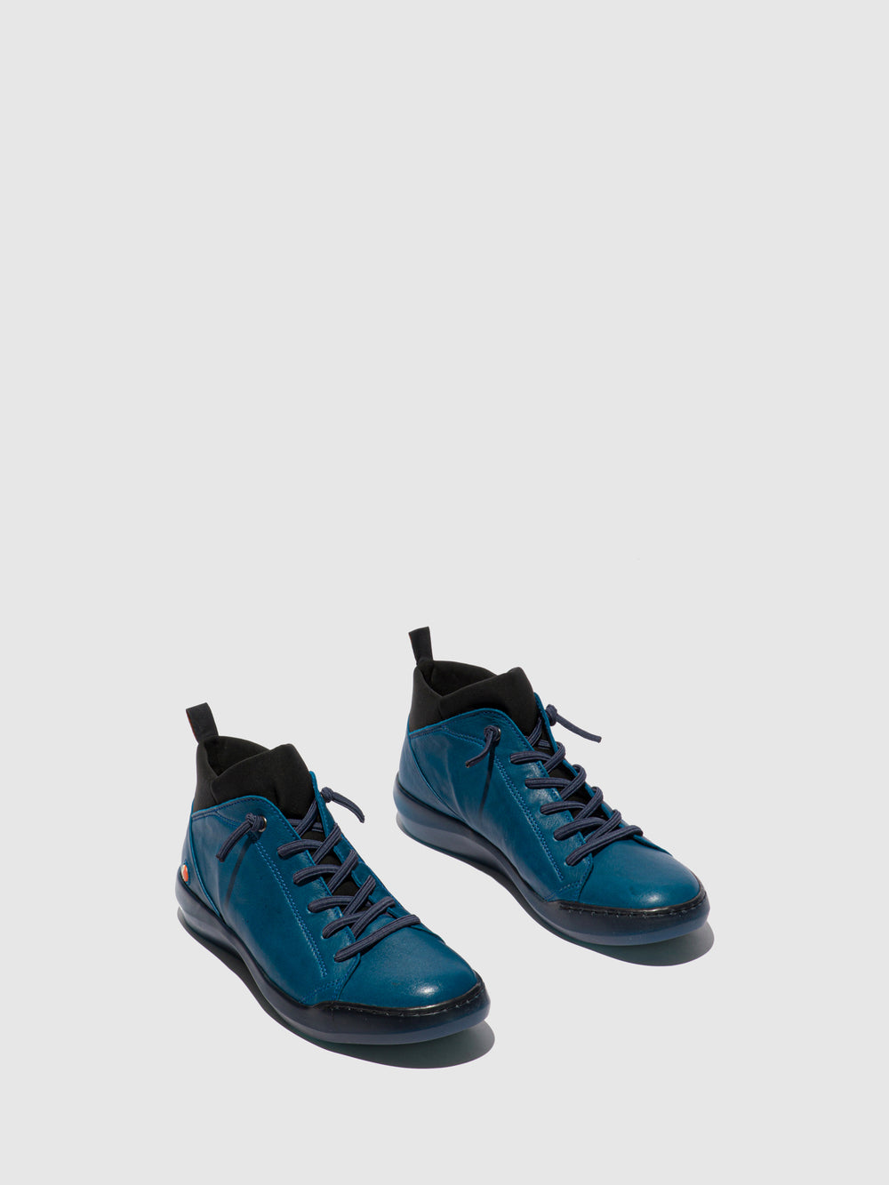Lace-up Ankle Boots BIEL549SOF BLUE DENIM/BLACK NEOPRENE