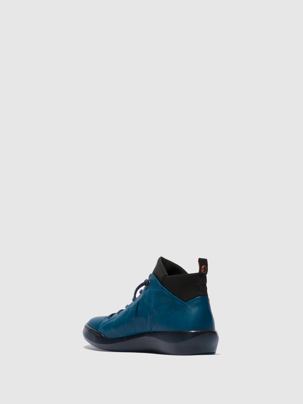 Lace-up Ankle Boots BIEL549SOF BLUE DENIM/BLACK NEOPRENE