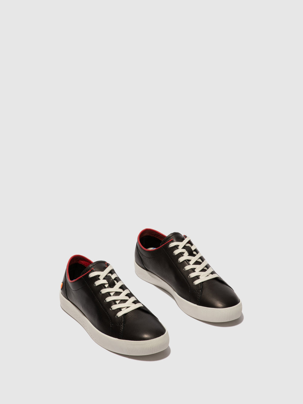 Lace-up Trainers SADY584SOF SMOOTH BLACK/CHERRY RED
