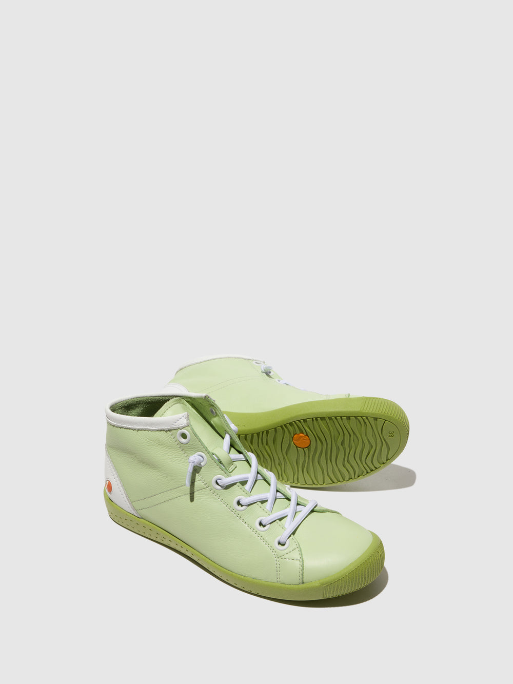 Elasticated Ankle Boots ISLEEN586SOF LIGHT GREEN (AVOCADO SOLE)