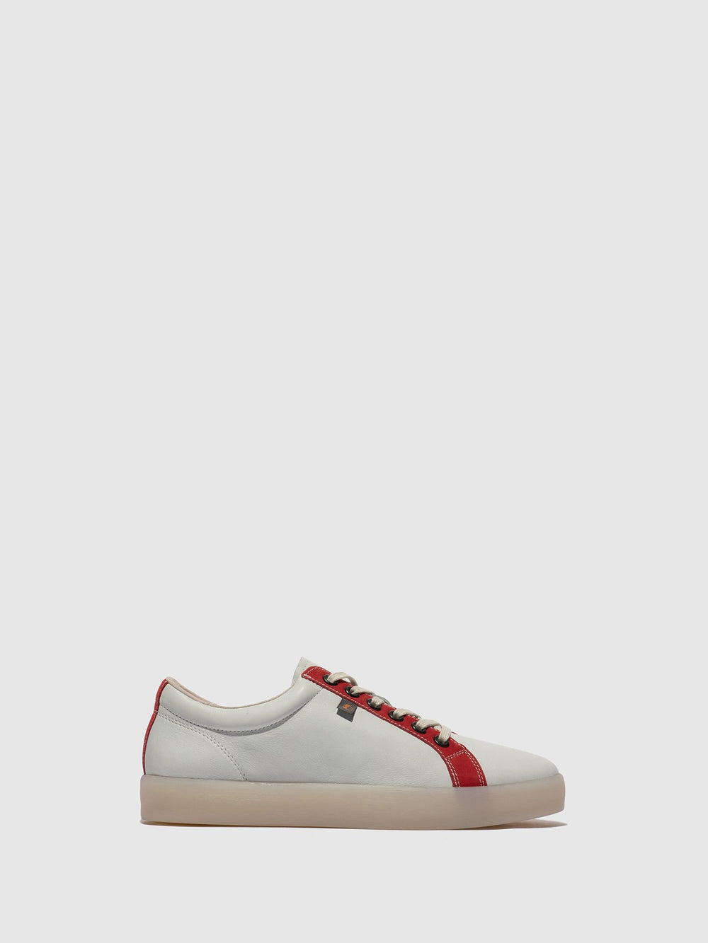 Lace-up Trainers REED595SOF White/LipstickRed