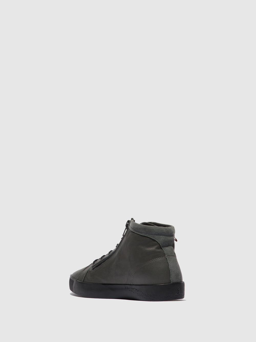 Zip Up Ankle Boots SAGE602SOF GREY