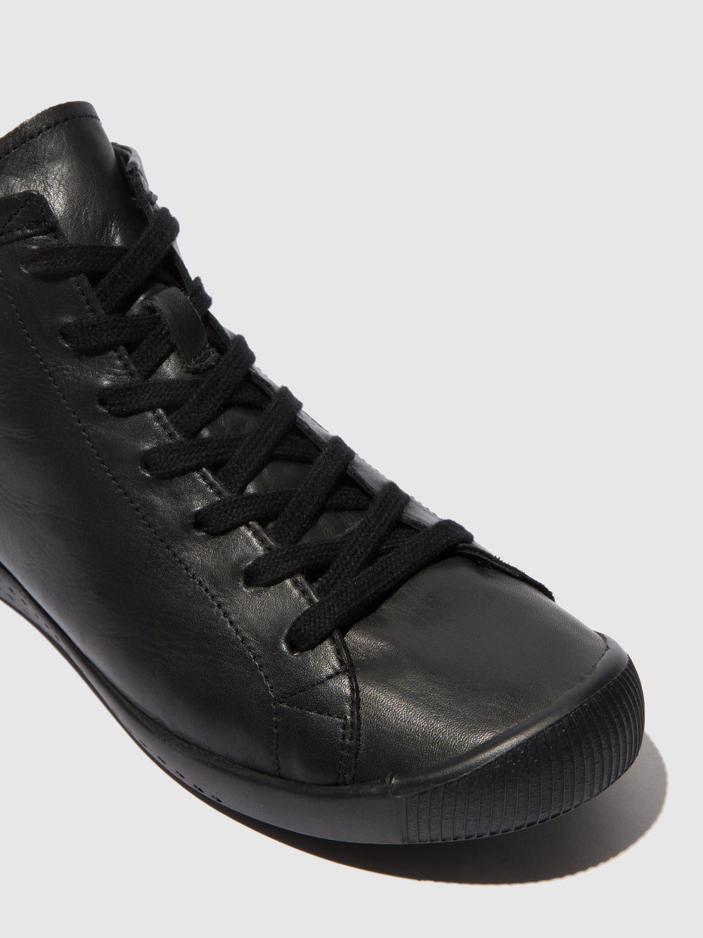 Zip Up Ankle Boots IBBI653SOF BLACK
