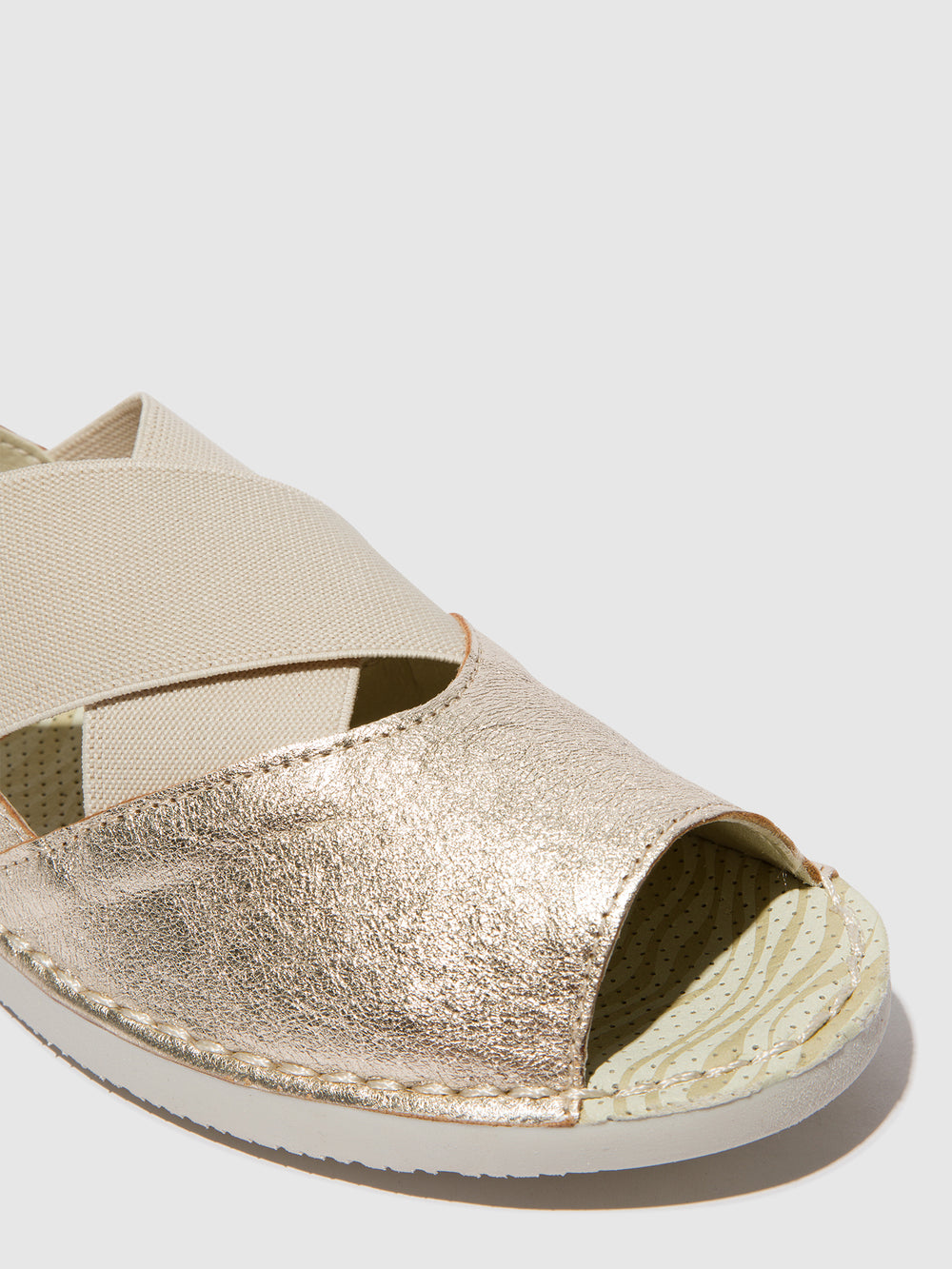 Crossover Sandals TIEP674SOF CHAMPAGNE