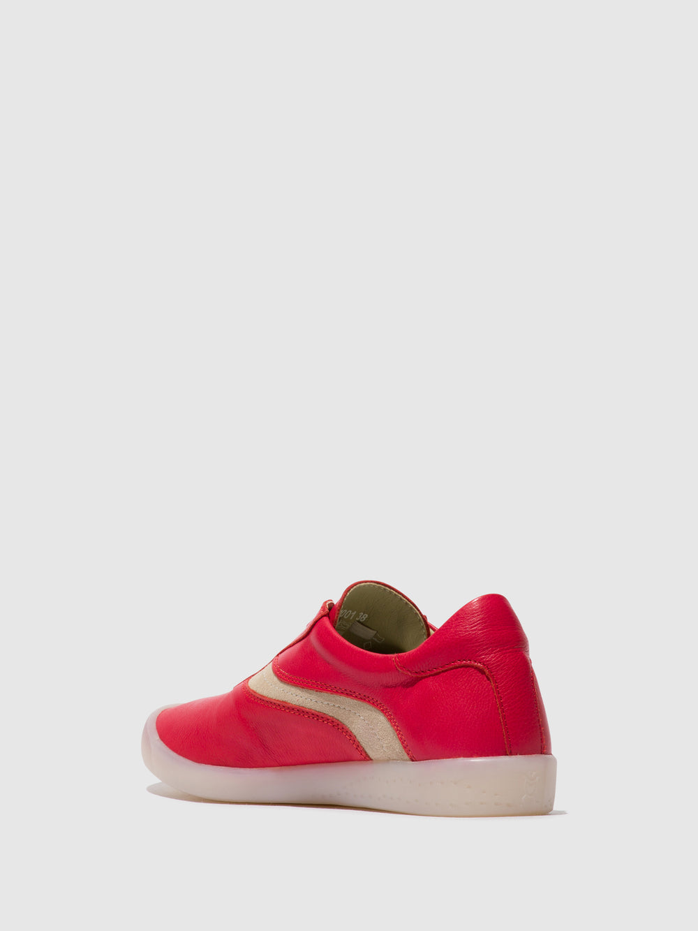 Elasticated Trainers ISAN675SOF CHERRY RED