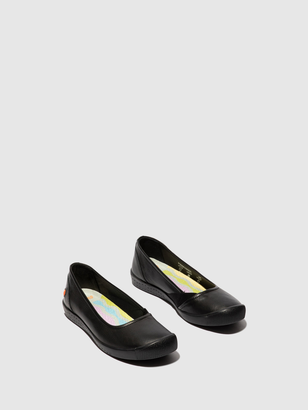 Elasticated Ballerinas ILSA676SOF BLACK