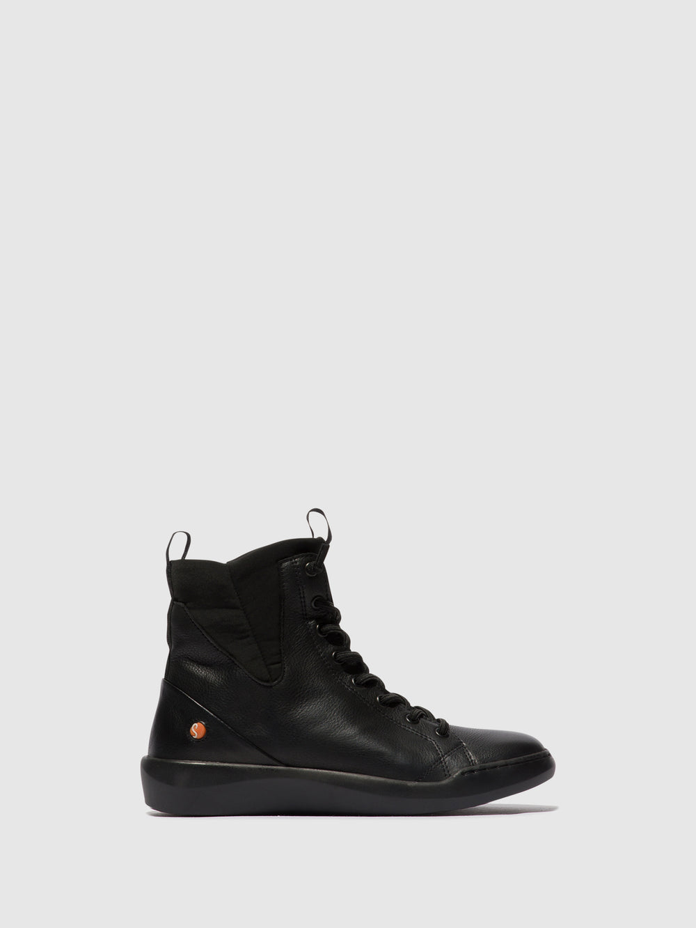 Lace-up Boots BUCK698SOF Black