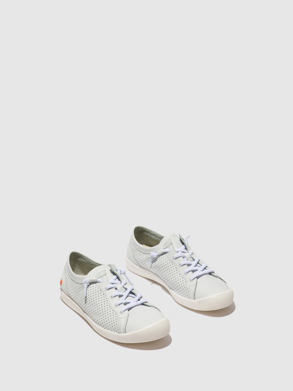 Elasticated Trainers IWIS710 WHITE