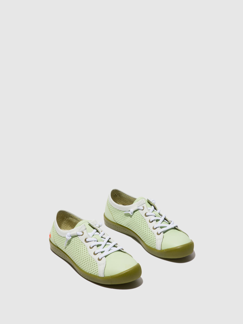 Elasticated Trainers IWIS710 LIGHT GREEN