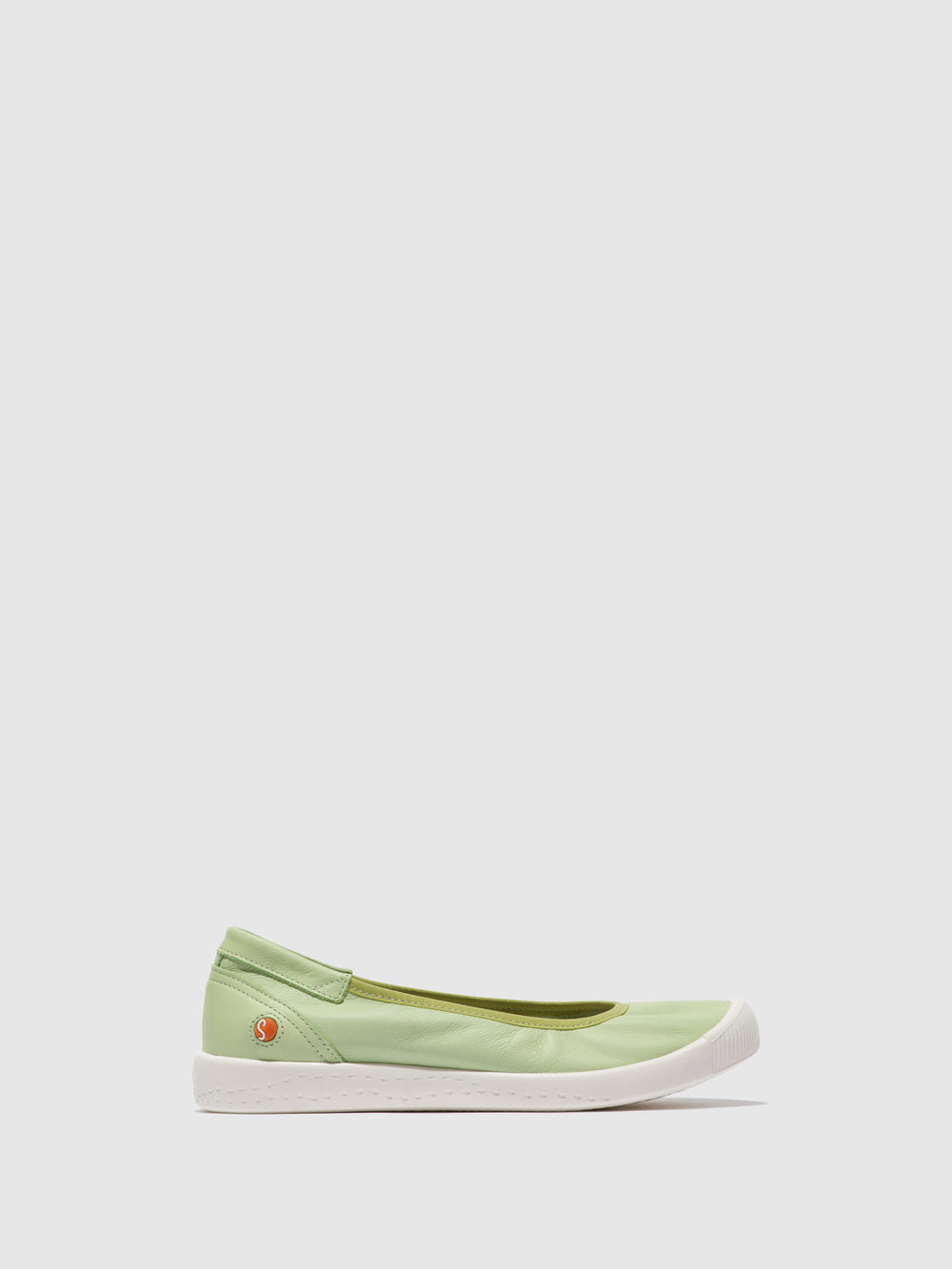 Elasticated Ballerinas ILMEI737SOF LIGHT GREEN